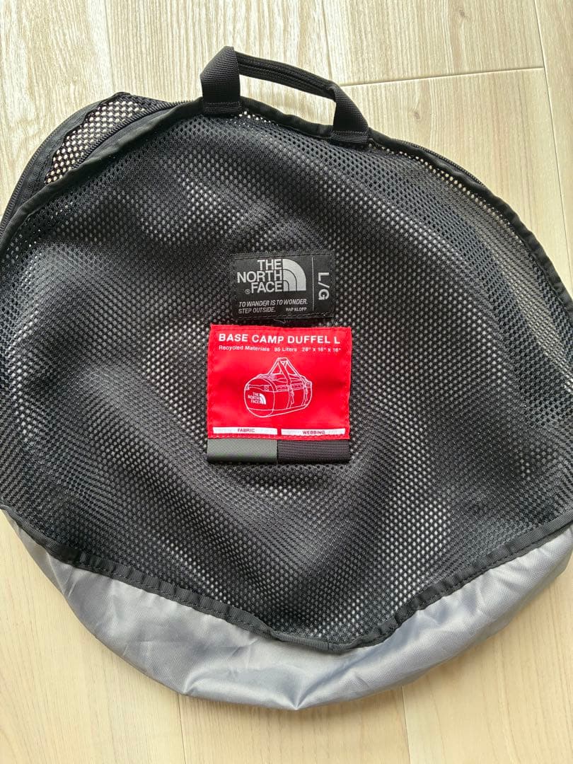 The North Face ブラックボストンバッグ