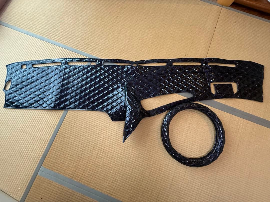 17スーパーグレートダッシュマット　ハンドルカバー同色　雅　オリオンパープル