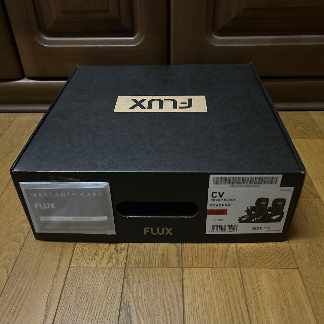 バ*中様 FLUX CV ビンディング ROUGH BLACK サイズS