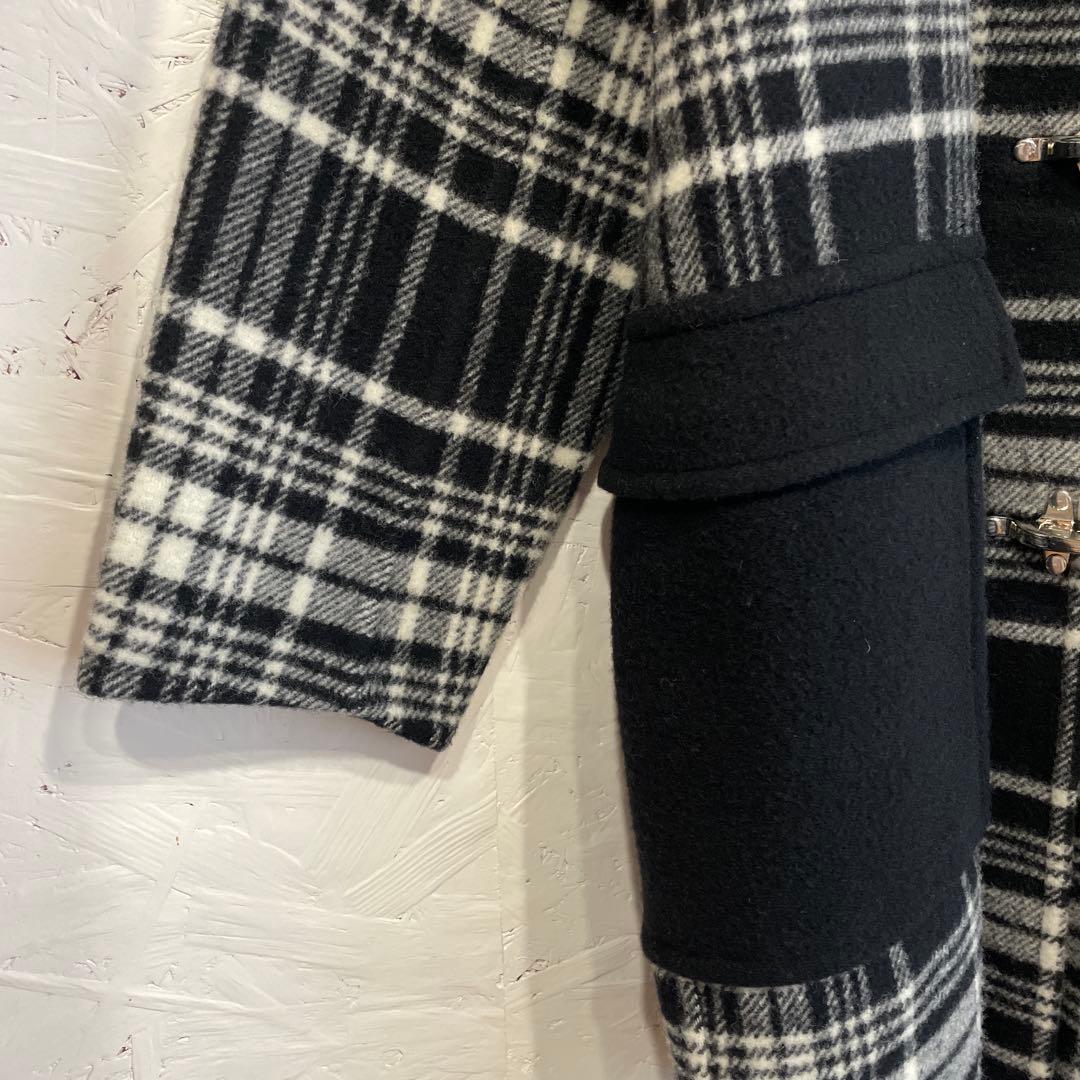 日本製【UNITED ARROWS】ウールナイロン2ポケットハーフコート　38