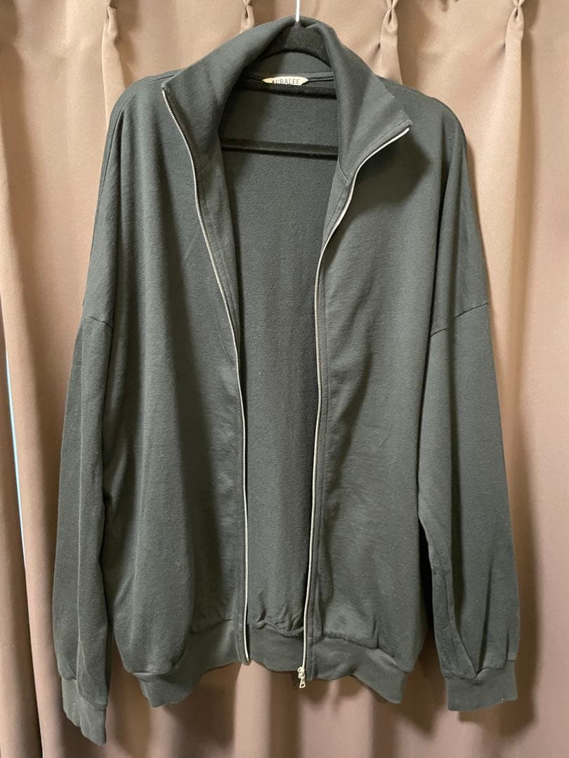 AURALEE スーパーハイゲージスウェットジップブルゾン 24AW