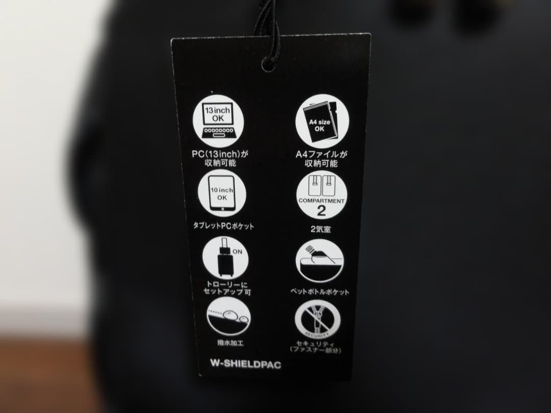 最終値下げ【新品未使用】エースジーン ビジネスリュック 防水機能 A4 2気室