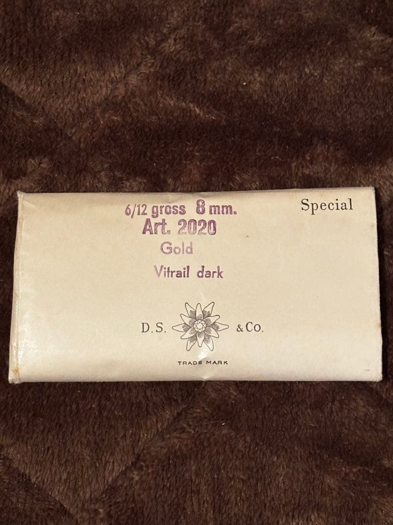 リボリ　8mmのvitrail dark 6/12（72ピース×1セット)