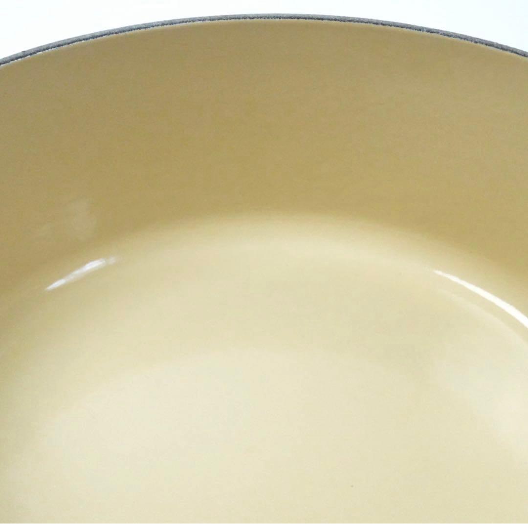 【美品】LE CREUSET　ココット オーバル リネン25cm