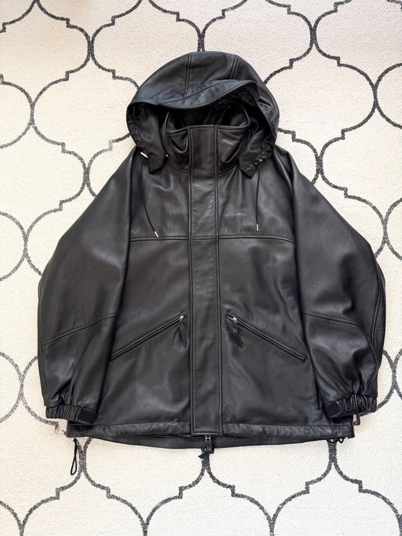CCU leather ex. F jacket レザー ブルゾン 1
