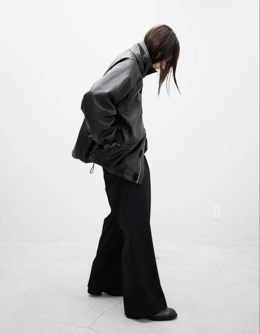 CCU leather ex. F jacket レザー ブルゾン 1