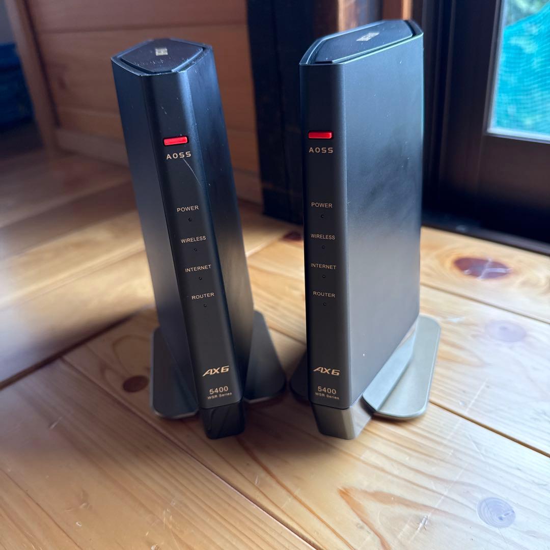 BUFFALO WSR-5400AX6 ✖️2