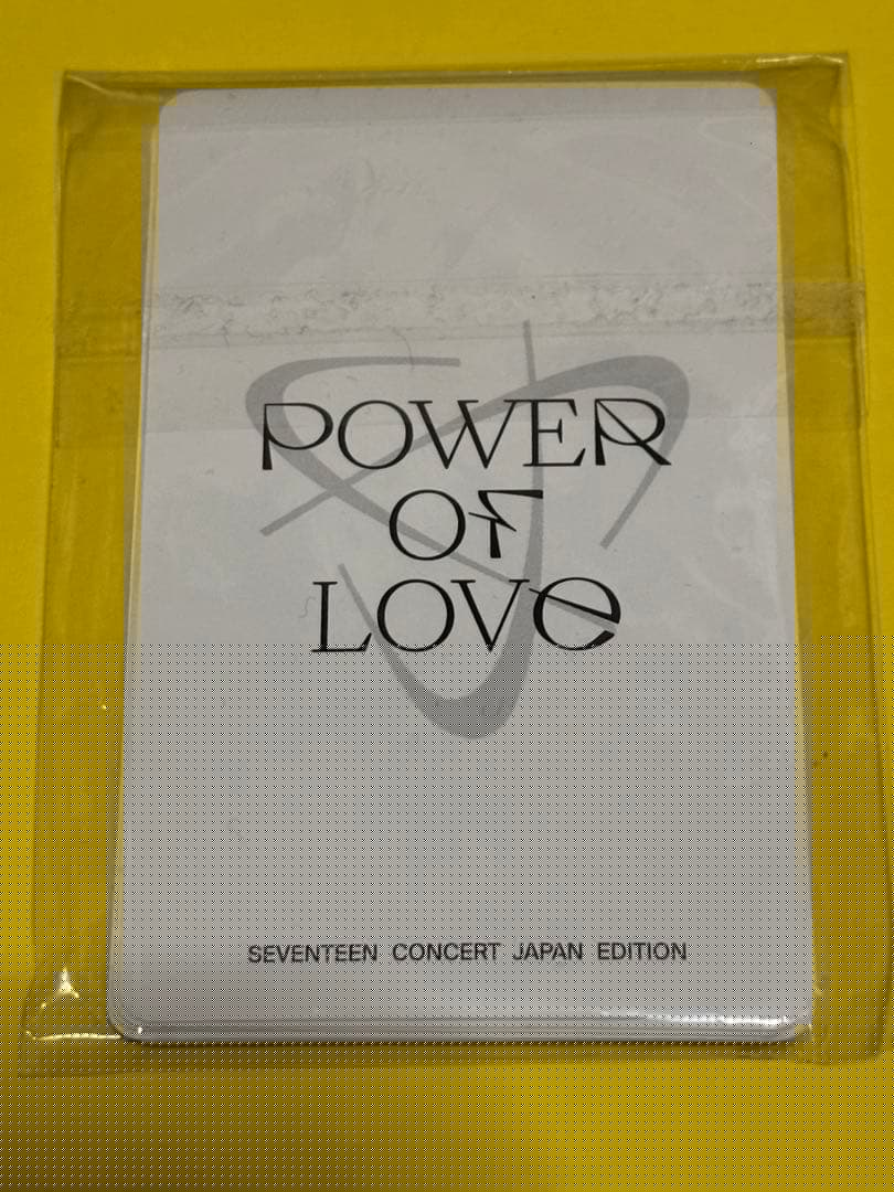 【Blu-ray】SEVENTEEN POWER OF LOVE トレカ付