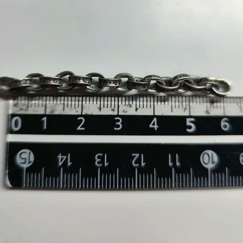 Chrome Hearts ペーパーチェーンネックレス 約6cm