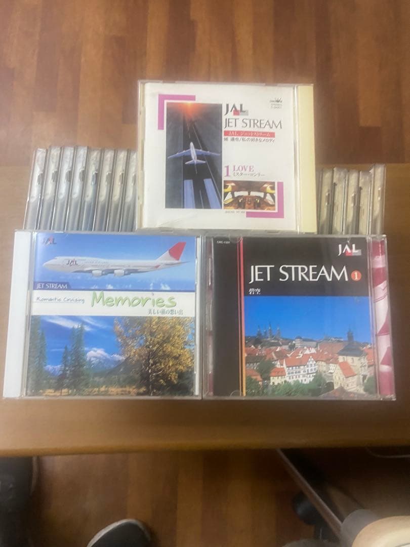 JAL JET STREAM 全30枚 新珠の名曲と城達也のナレーション