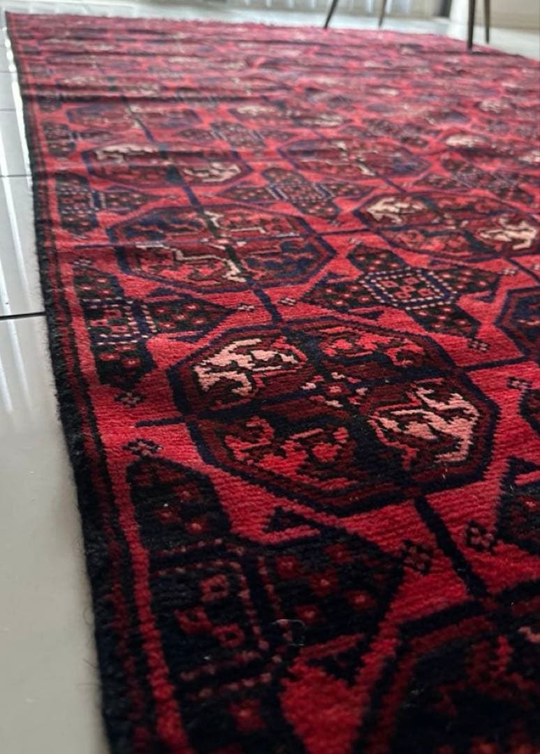 242×142 大判　ヴィンテージラグ　　トルクメンラグ