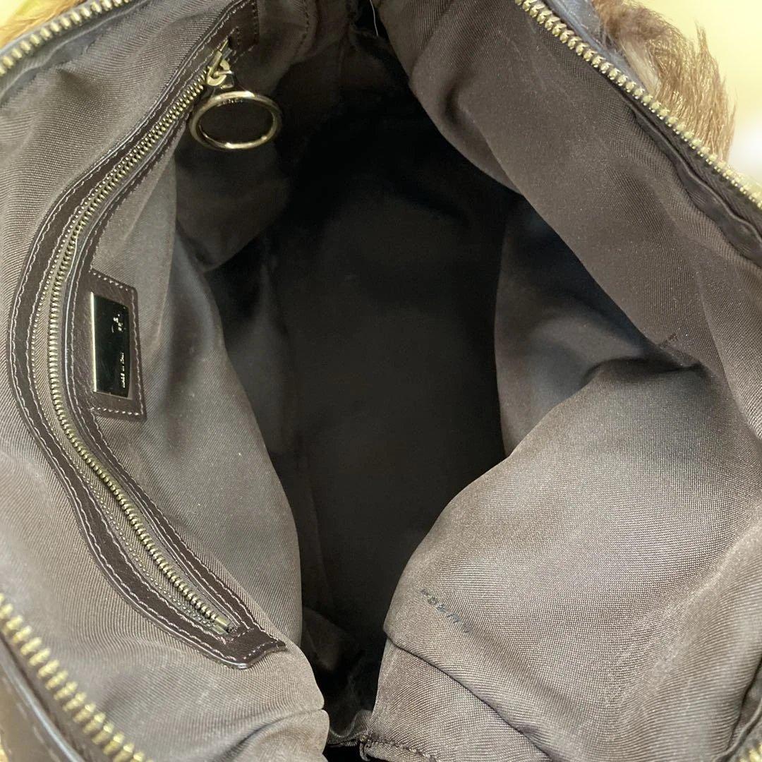 FENDI ファー ハンドバッグ 美品