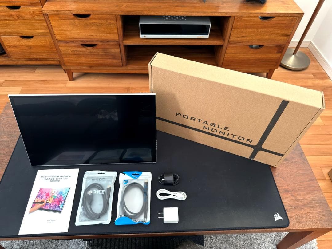 18.4インチ 4Kモバイルモニター MG184-UT01 スタイラスペン対応②