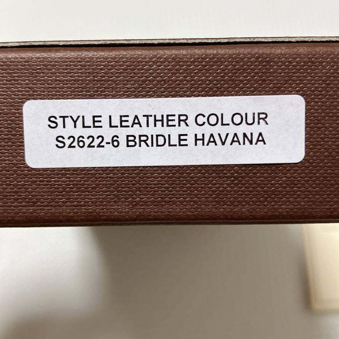 ・未使用　ホワイトハウスコックス ブライドルレザー　ラウンドジップ長財布　箱付き