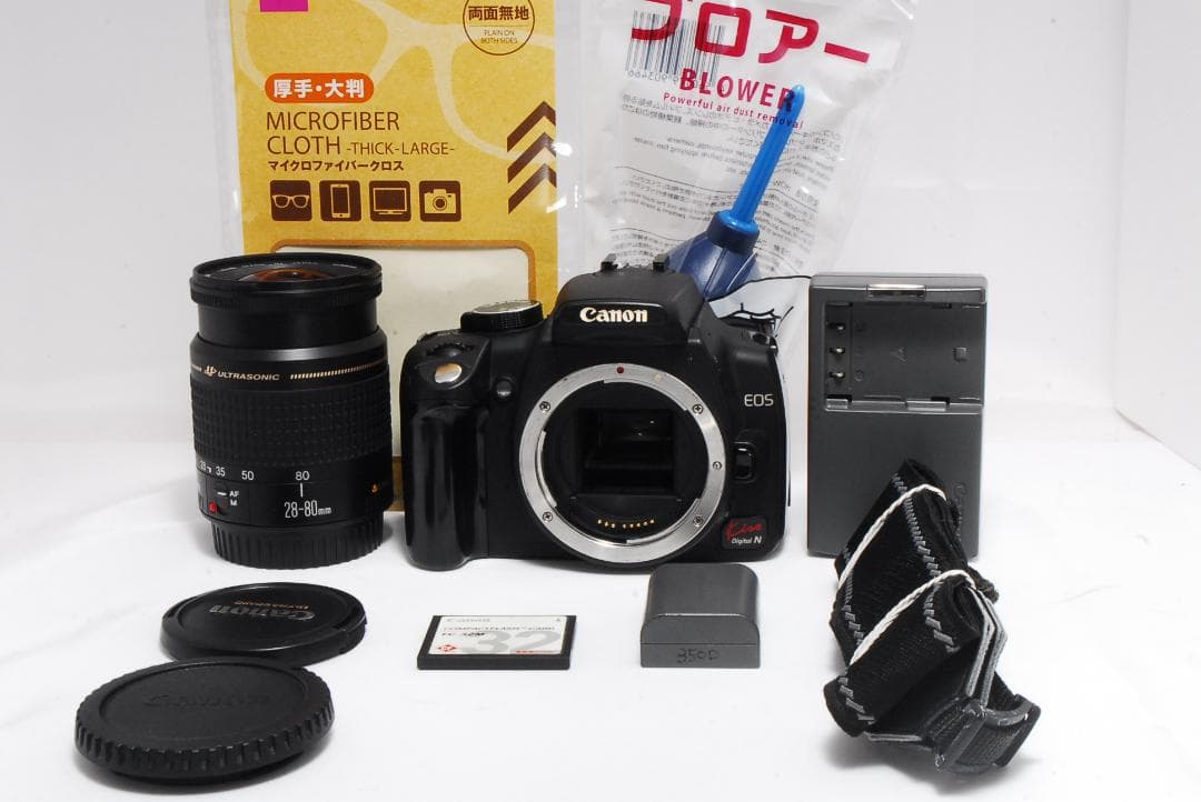 Canon EOS Kiss Digital N ＋28-80mm レンズセット