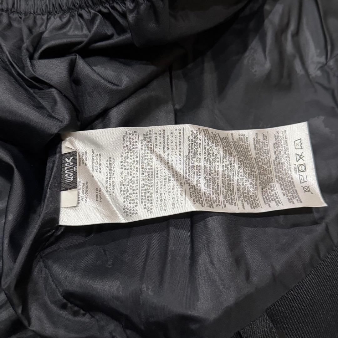 1919　volcom　ボルコム　スノボウェア　オールブラック　M　黒