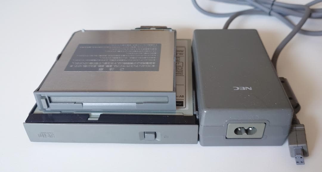 PC-9821Na用　CD・FDドライブ ＆ ACアダプタ【動作品】