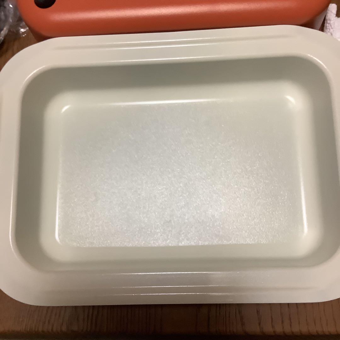 ブルーノ　コンパクトホットプレート　プレート2枚＆セラミック鍋　シリコントング付