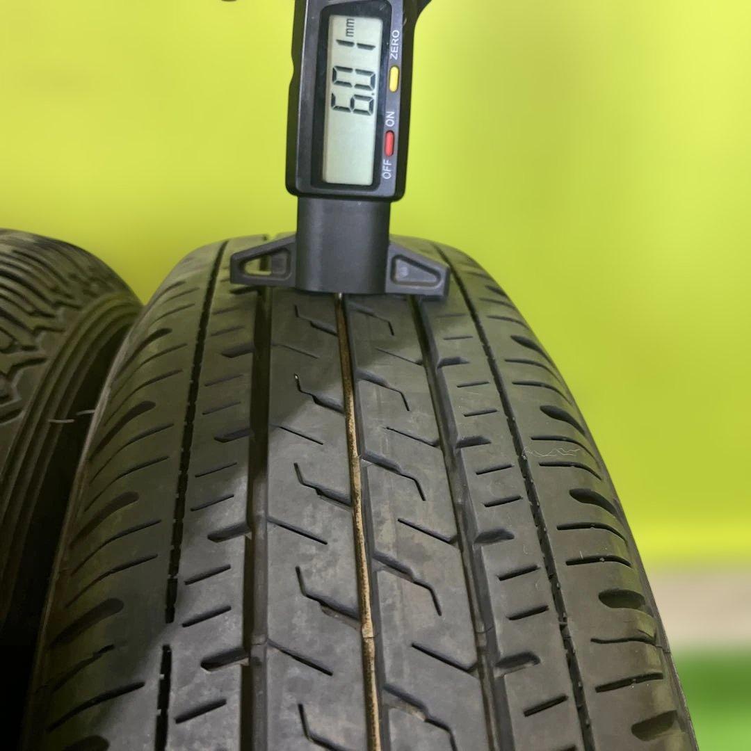 145/80R12 LT 22年製　鉄ホイールセット　送料込み　1656-①