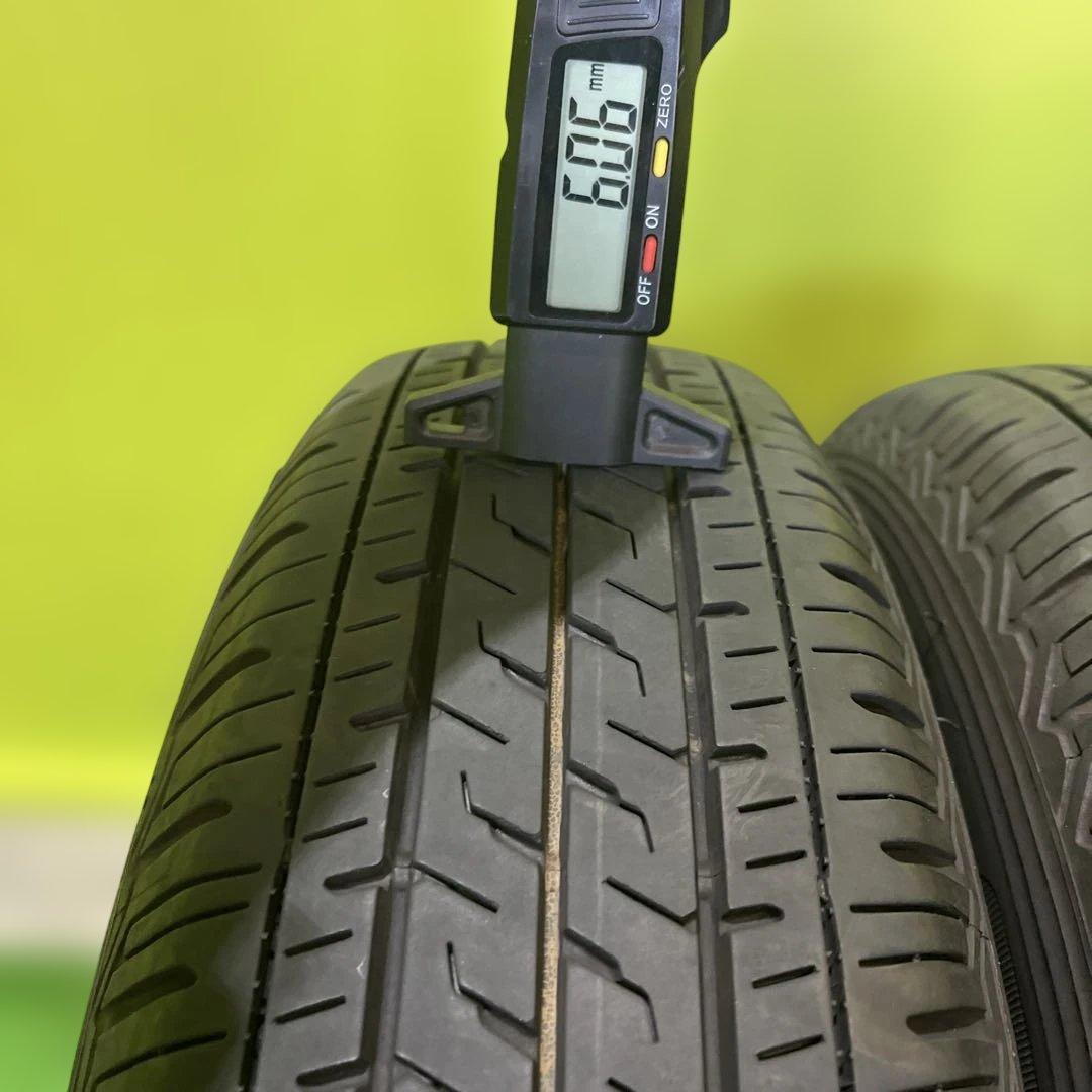 145/80R12 LT 22年製　鉄ホイールセット　送料込み　1656-①