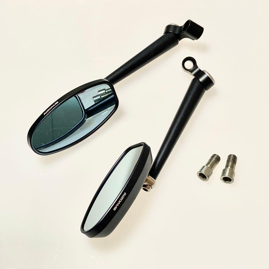rizoma リゾマダイナミックミラー中古　ミラーアダプターセット左右