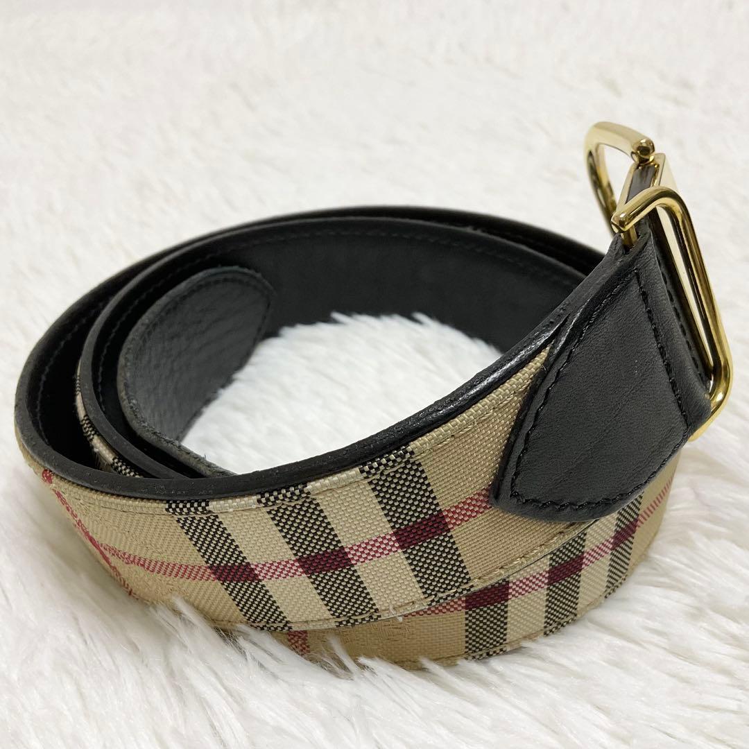 【希少✨】BURBERRY バーバリー ノバチェック ベルト