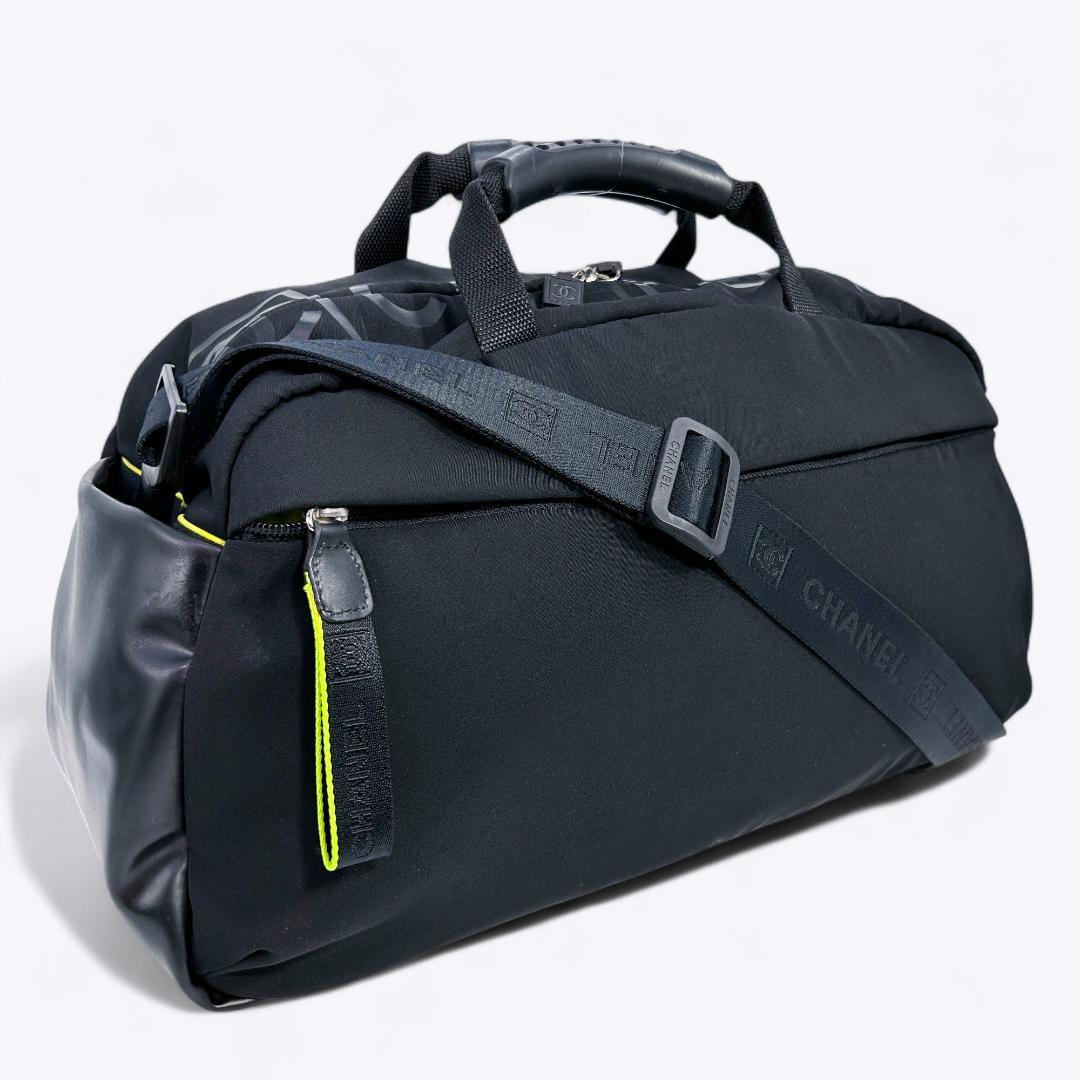 ❣️CHANEL スポーツライン ボストンバッグ 黒 CHANEL