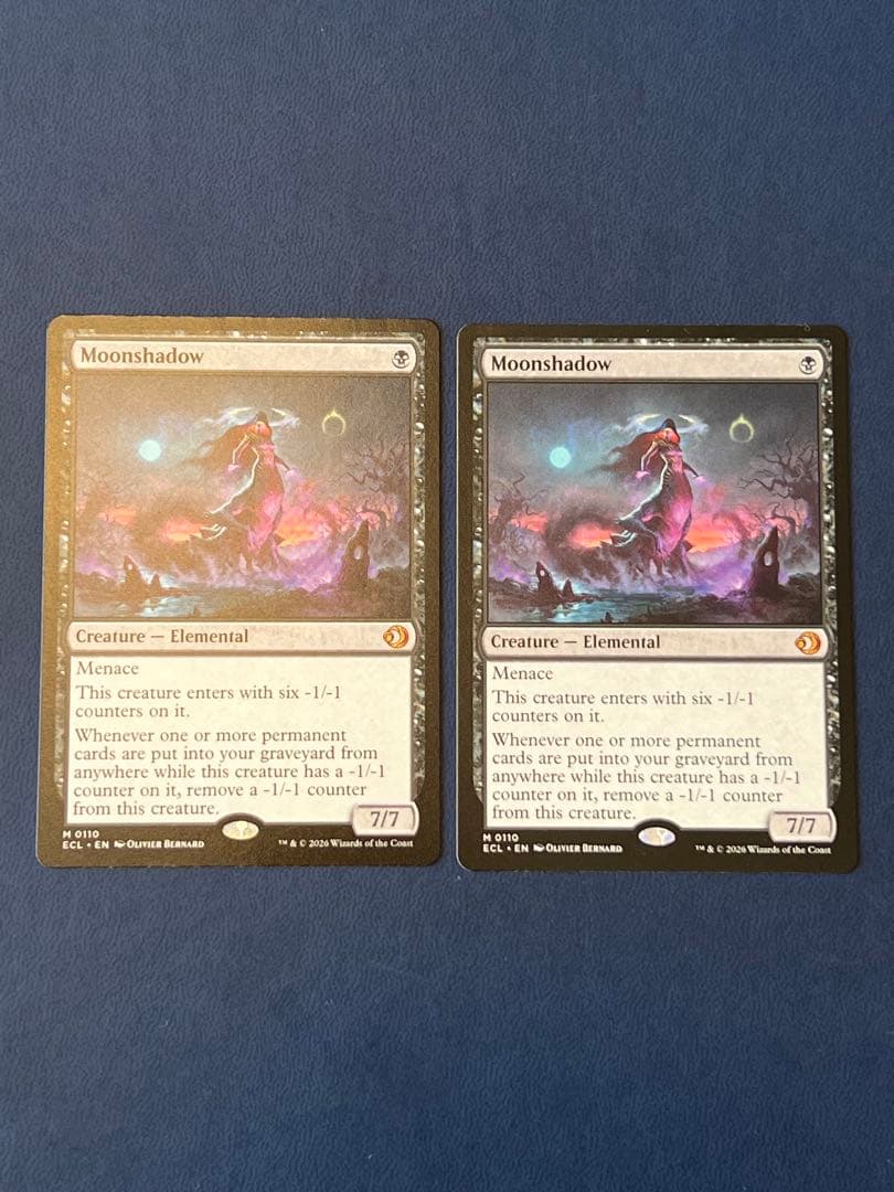 【mtg】月影 英語版2枚 ローウィンの昏明 ECL