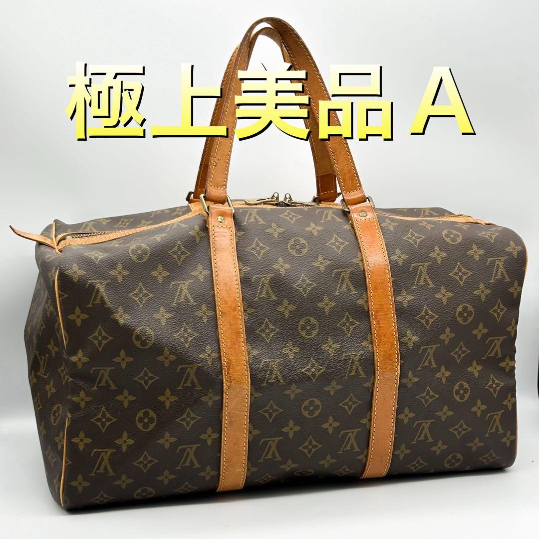 ルイヴィトン サックスプール 45 ボストンバッグ モノグラム ハンドバッグ