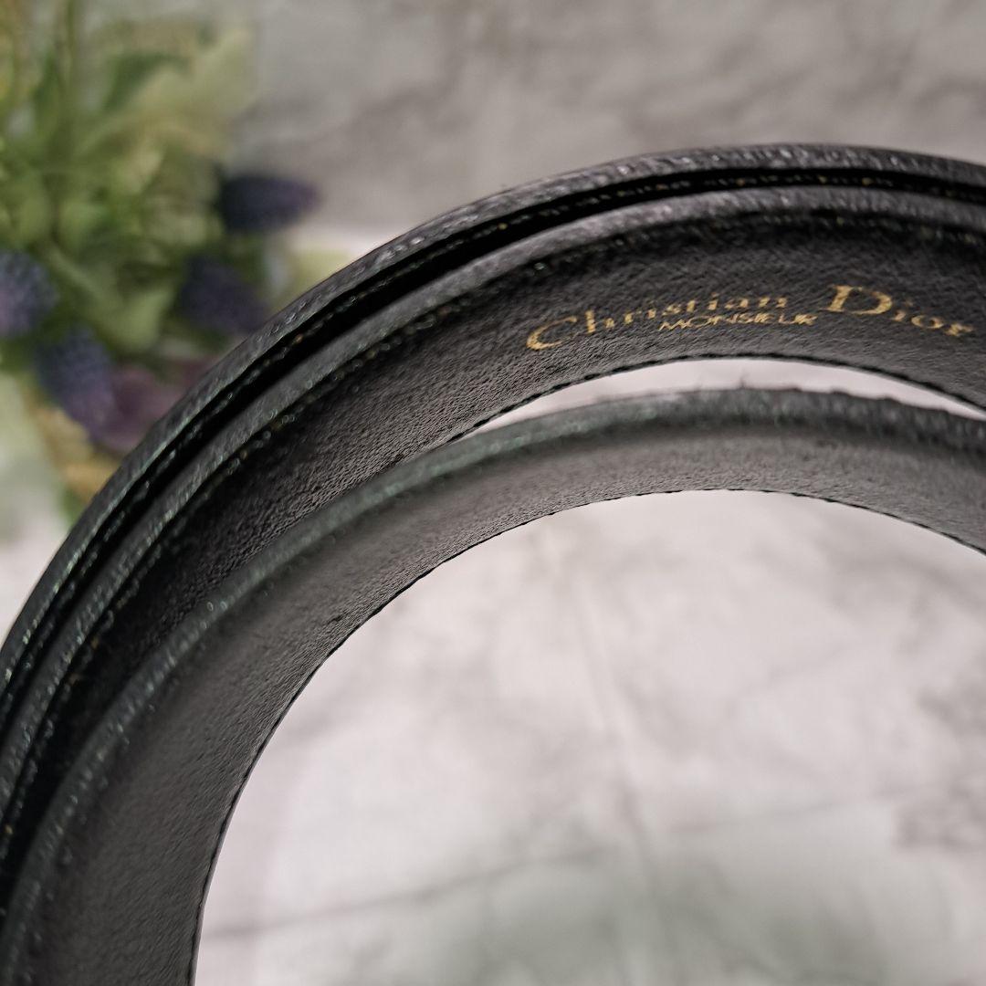 ✨️新品✨️タグ付きChristian Diorクリスチャンディオールベルト黒