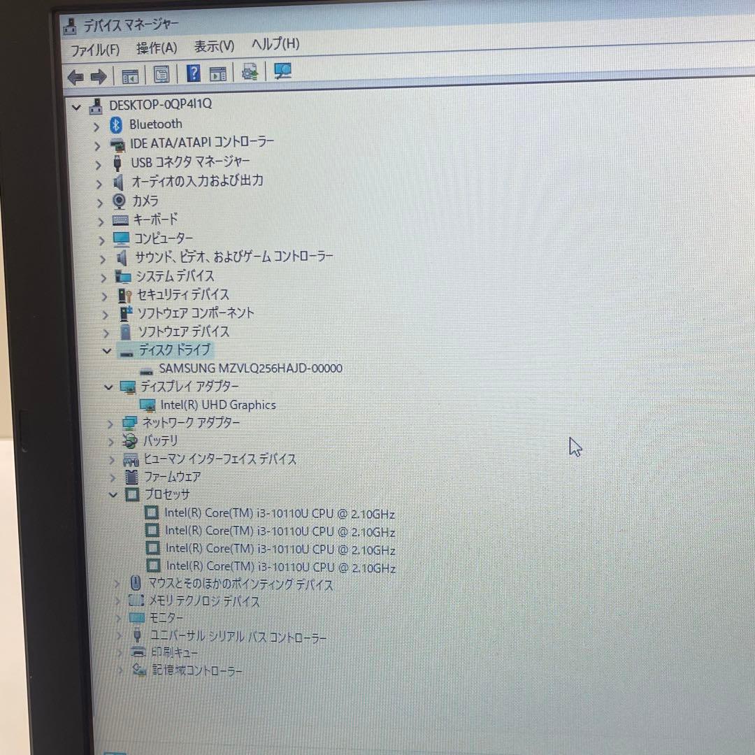 #778 東芝 Dynabook BJ65 i3-10110U 8GB 256G