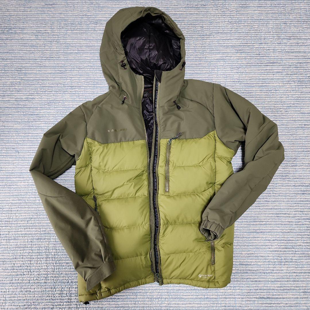 【美品】MAMMUT Rime Pro In Hybrid JKT グリーン L