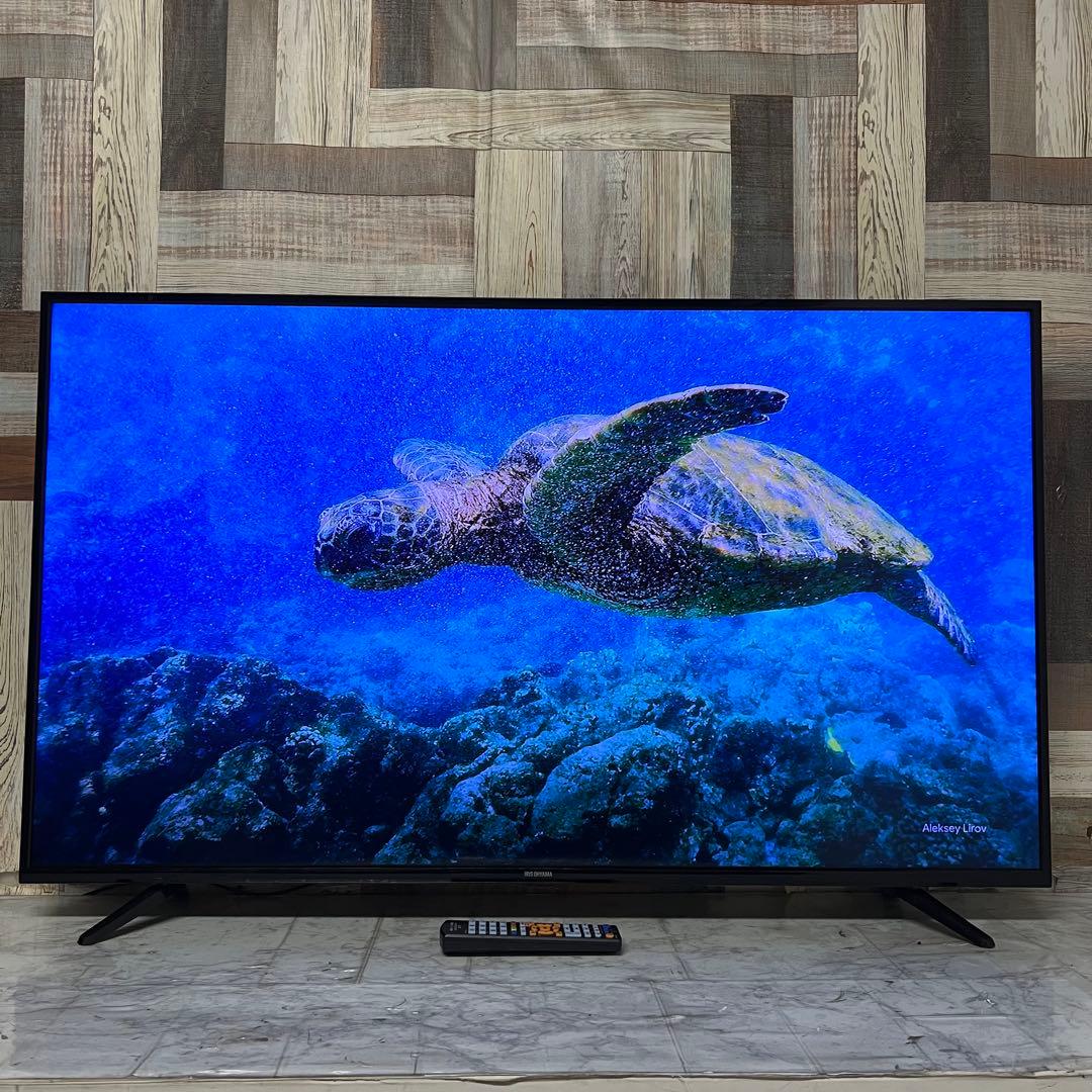 全国送料込❣️4年前購入アイリスオーヤマ50型4K裏録画対応Wチューナー