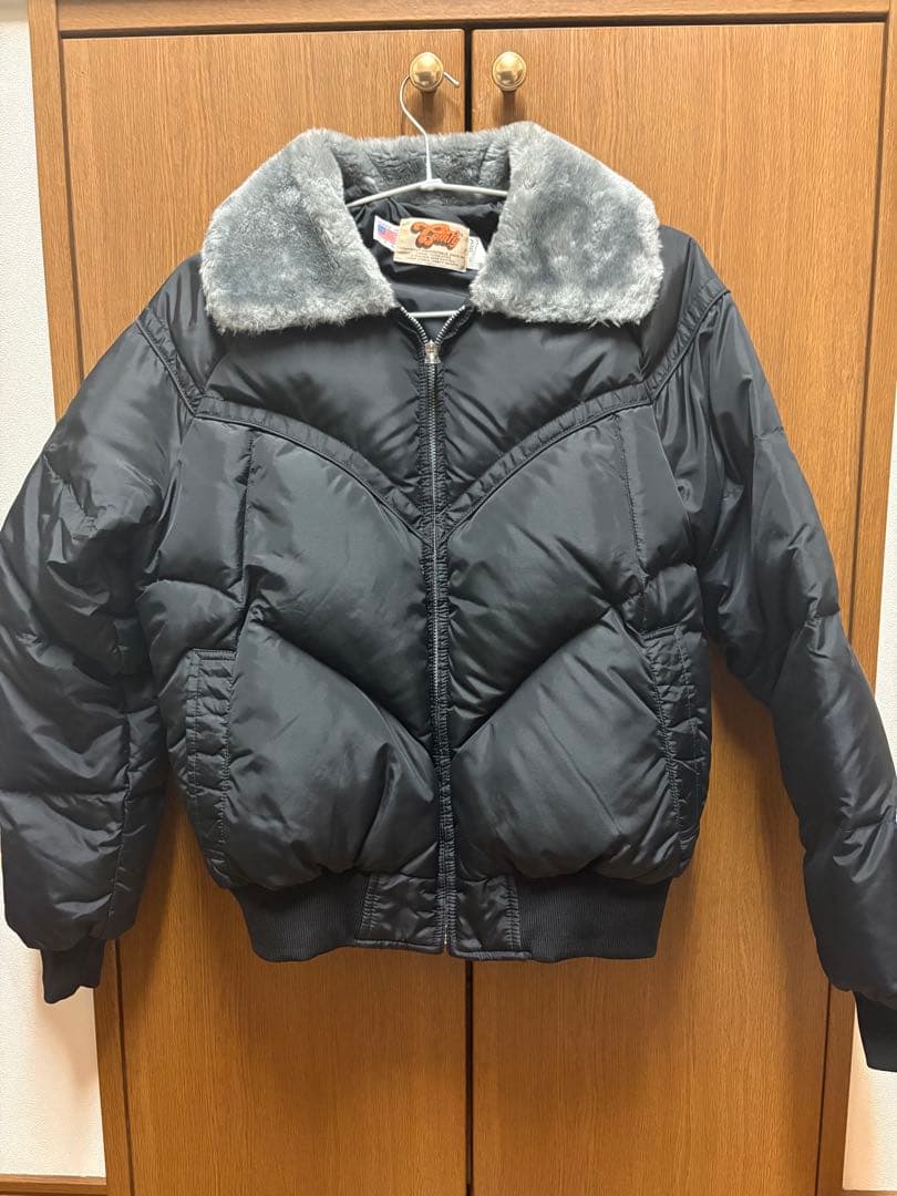 70s ~ 80s COMFY vintage ダウン　ウエスタン　ビンテージ