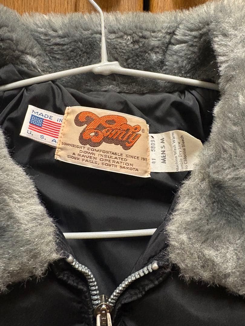 70s ~ 80s COMFY vintage ダウン　ウエスタン　ビンテージ