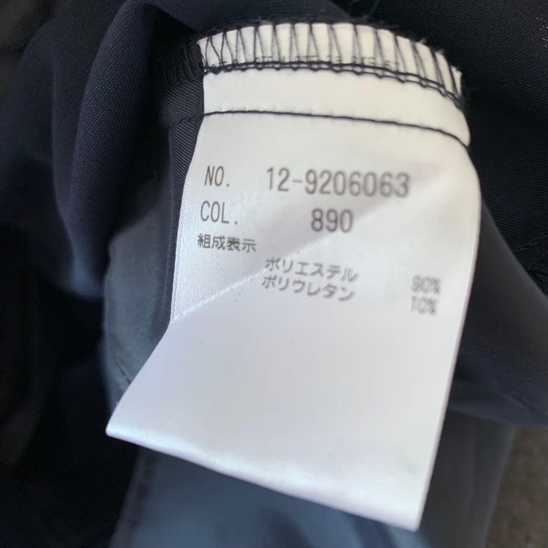 美品　PLST プラステ　ノーカラー　ストレッチスーツ　春夏　セットアップ　S