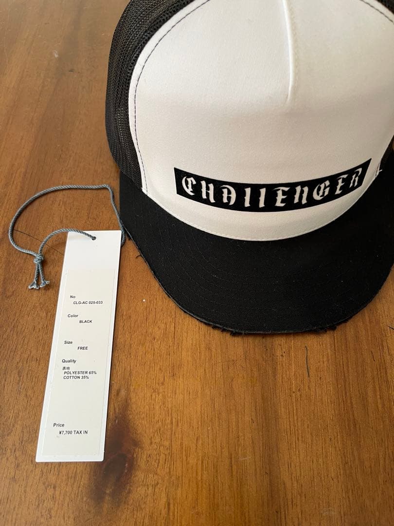 CHALLENGER BACK TO LIFE MESH CAPキャップ