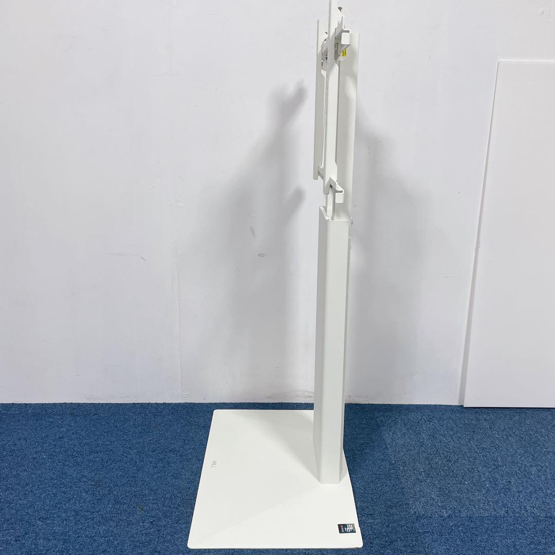 【未使用級】WALL 壁寄せテレビスタンド V3 COMPACT ロータイプ 白