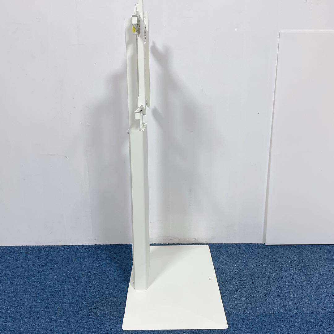 【未使用級】WALL 壁寄せテレビスタンド V3 COMPACT ロータイプ 白