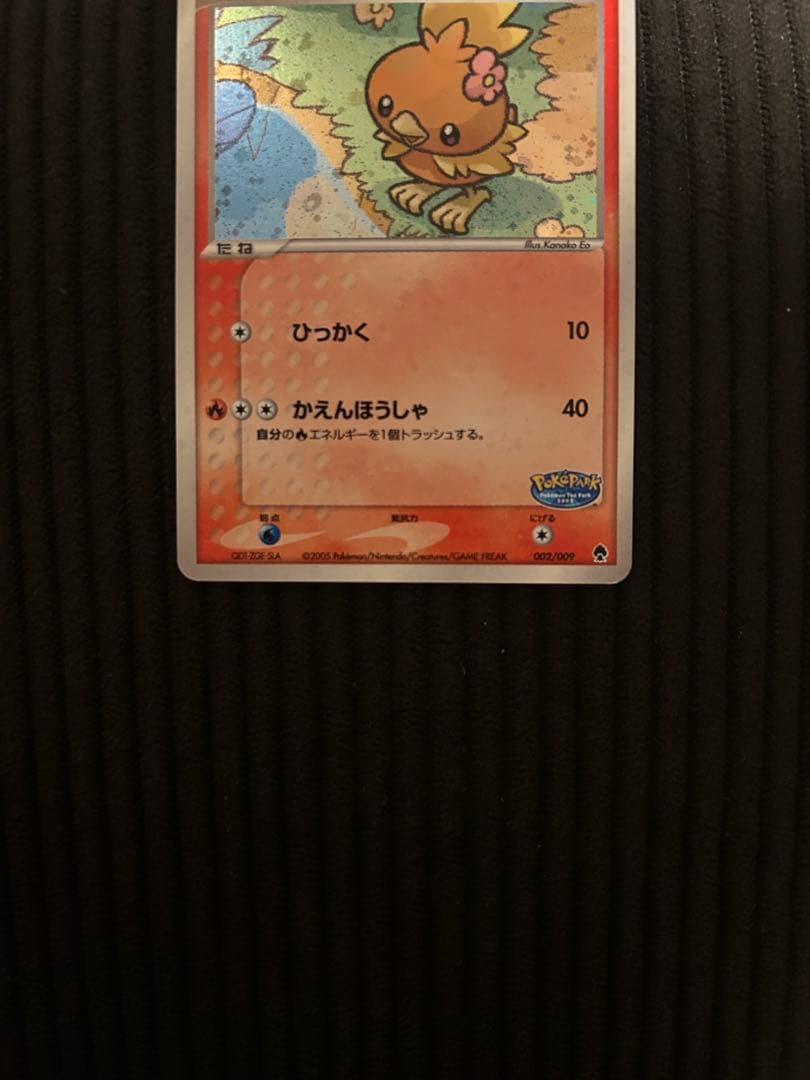 ポケパークのアチャモ ポケパークプレミアムファイル 002/009