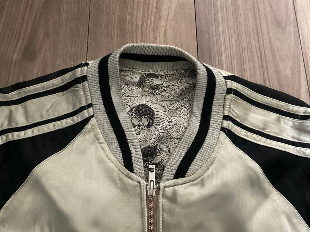 ぽ*か様 バックストリートクローラー スカル刺繍 リバーシブル スカジャン