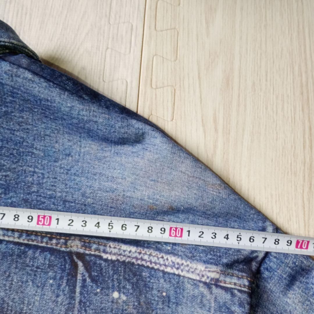 Lot.5067XX　デニム転写スウェットジャケット希少サイズXLサプール加工品