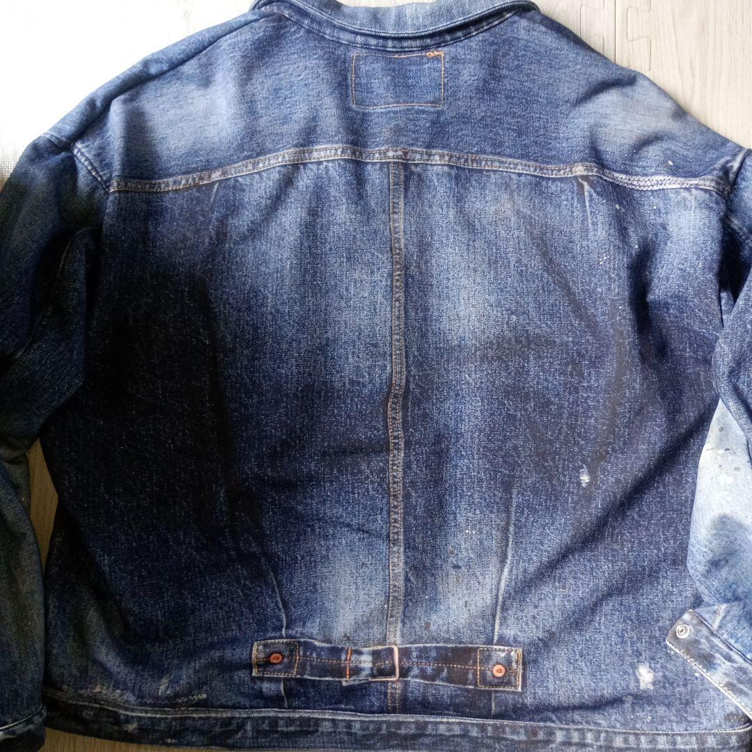 Lot.5067XX　デニム転写スウェットジャケット希少サイズXLサプール加工品