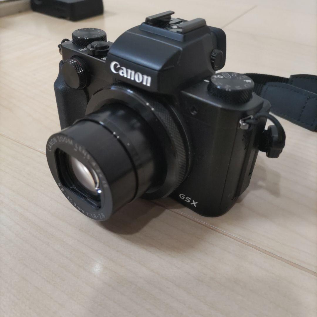 Canon PowerShot G5X 本体と付属品