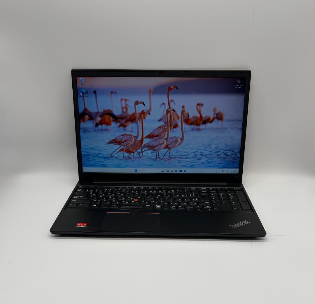 100%、高速、高性能、ThinkPad E15、16GB、256GB NVMe