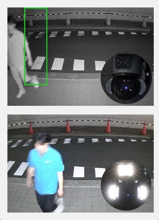 電源不要 60906防犯ソーラーバッテリーセキュリティカメラ　BDSC-12X①