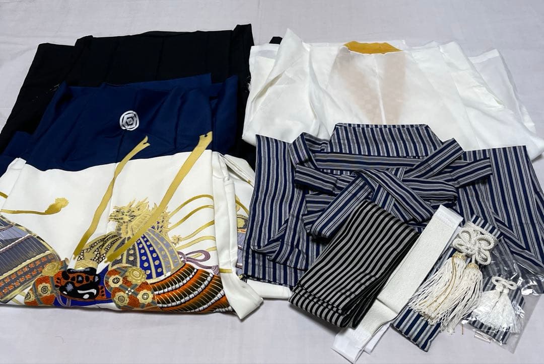 S*)様 1-上　七五三　五歳　着物　男の子　五歳　8点セット