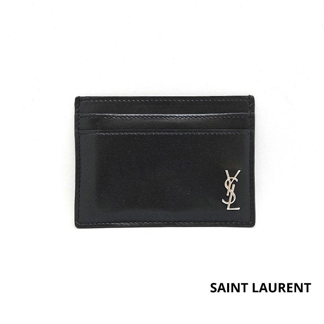 SAINT LAURENT サンローラン カードケース ブラック 黒