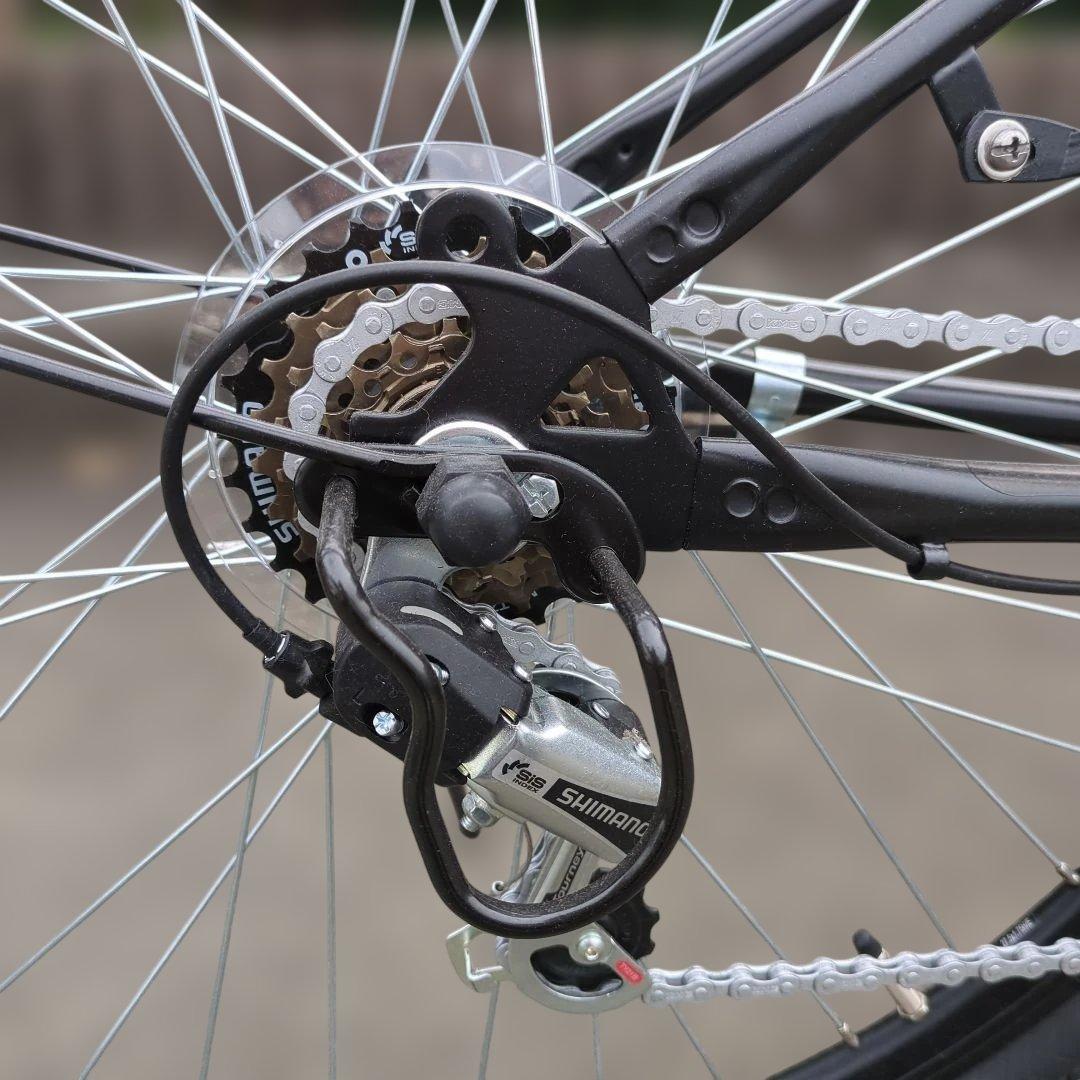 PELTECH 電動アシスト自転車　外装6段 27.5インチ ブラック