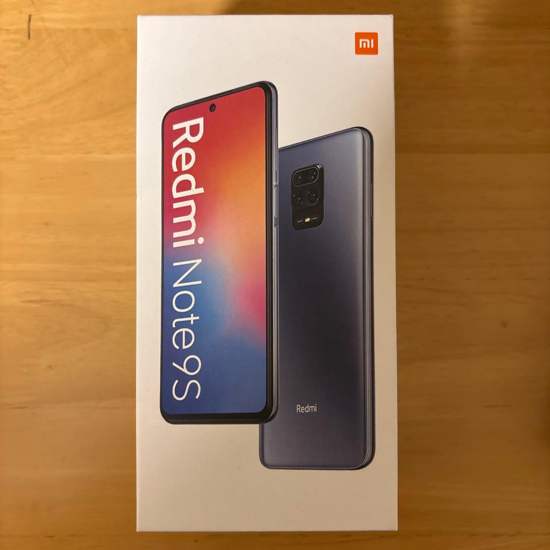 スマートフォン本体 Xiaomi Redmi Note 9S Aurora Blue